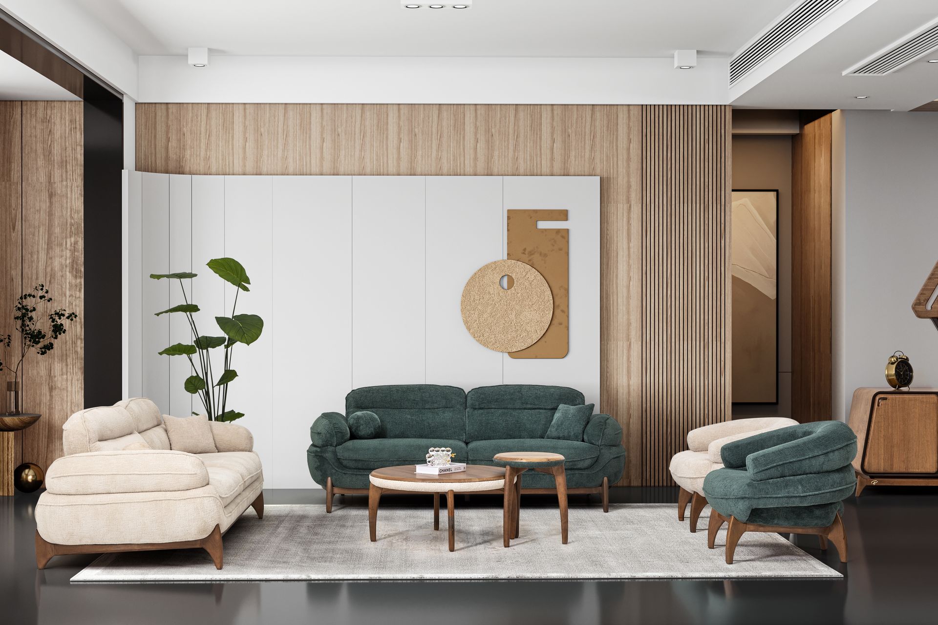 Mustang Koltuk Takımı, Yeşil İndirimli Mobilya