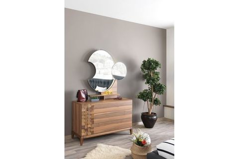 Berrak Yatak Odası Takımı, Sürgü Kapaklı İndirimli Mobilya