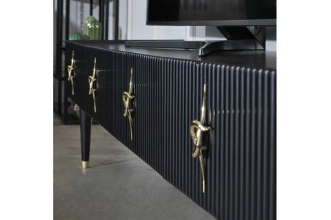 Siyah Creo Yemek Odası Takımı İndirimli Mobilya