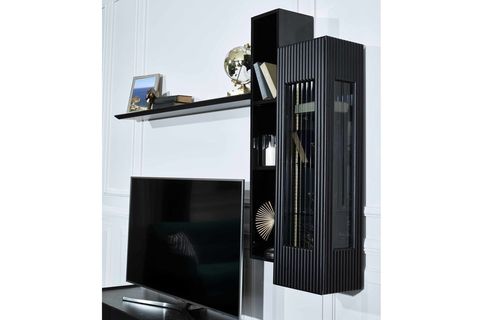 Siyah Creo Yemek Odası Takımı İndirimli Mobilya