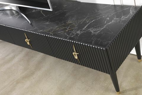 Siyah Creo Yemek Odası Takımı İndirimli Mobilya