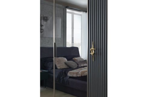 Creo Yatak Odası Takımı, Siyah, 6 Kapaklı İndirimli Mobilya