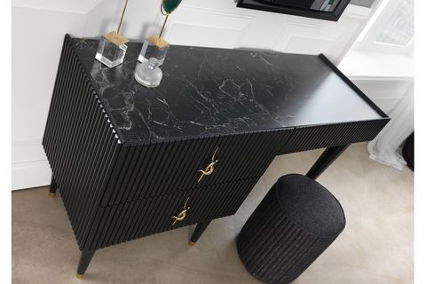 Creo Yatak Odası Takımı, Siyah, 6 Kapaklı İndirimli Mobilya