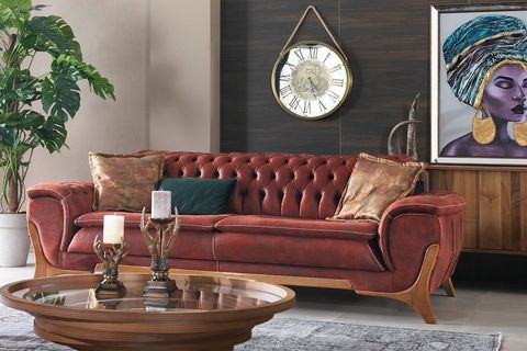 Arya Koltuk Takımı, Kiremit Yeşil İndirimli Mobilya