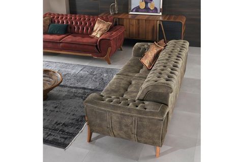 Arya Koltuk Takımı, Kiremit Yeşil İndirimli Mobilya