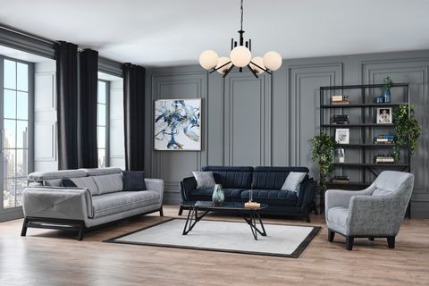 Relax Koltuk Takımı, Antrasit Gri İndirimli Mobilya