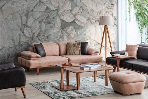 Mathilda Koltuk Takımı, Bej İndirimli Mobilya