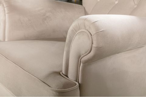 Pedesa Chester Yataklı Koltuk Takımı, Yeşil Krem