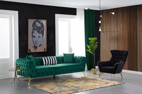 Duko Chester Koltuk Takımı, Yeşil İndirimli Mobilya