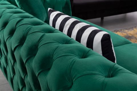 Duko Chester Koltuk Takımı, Yeşil İndirimli Mobilya