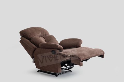 Lena Sallanan Baba Koltuğu J56 Masajlı, Kahve Tv & Baba Koltuğu