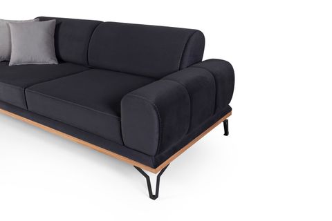 Afra Koltuk Takımı, Antrasit Gri İndirimli Mobilya