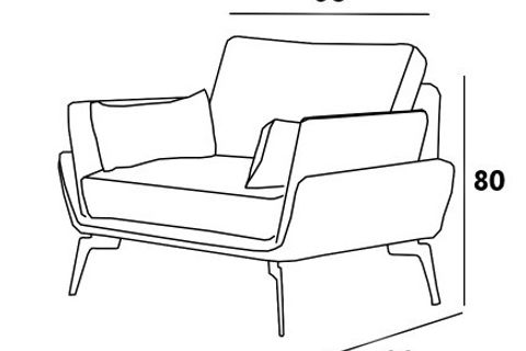 Puzzle Üçlü Koltuk Ve Berjer Takımı, Siyah Deri İndirimli Mobilya