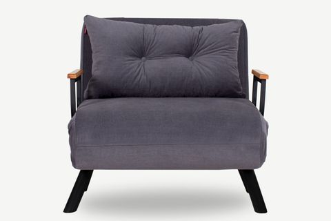 Pafu Sando Tekli Katlanır Yataklı Koltuk, Gri İndirimli Mobilya