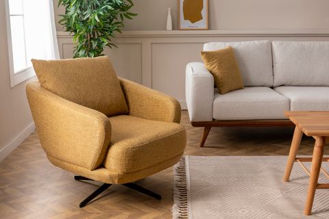 Natur Koltuk Takımı, Kumaş Değişimli İndirimli Mobilya