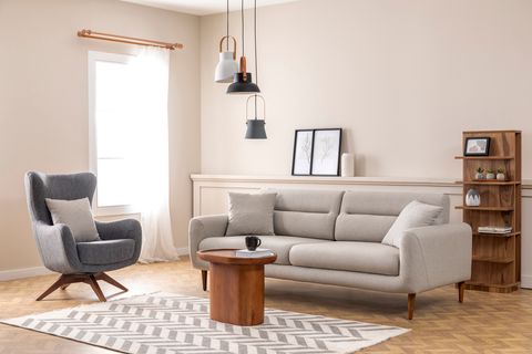 Pegu Koltuk Takımı, Krem Gri İndirimli Mobilya