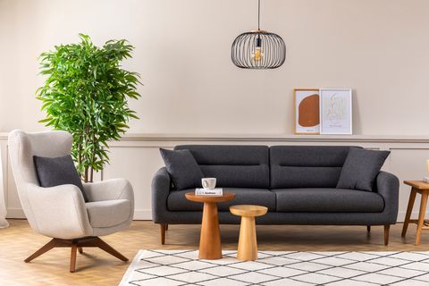 Pegu Koltuk Takımı, Antrasit Krem İndirimli Mobilya