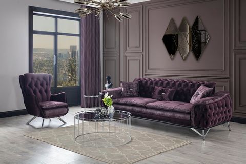 Zümrüt Koltuk Takımı, Bej İndirimli Mobilya