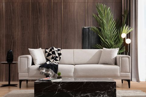 Horizon Koltuk Takımı, Krem İndirimli Mobilya