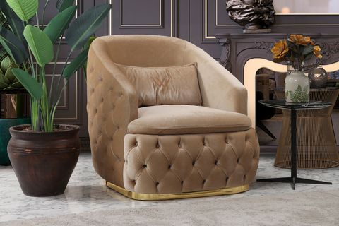 Emperio Koltuk Takımı, Bej İndirimli Mobilya