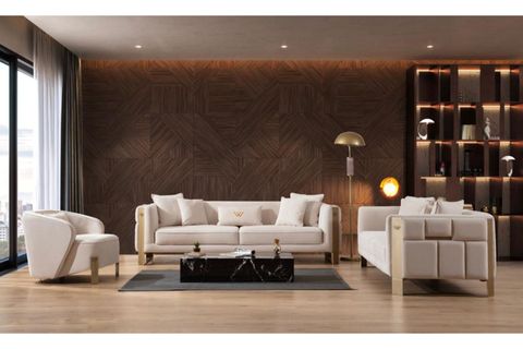 Panamera Koltuk Takımı, Krem İndirimli Mobilya