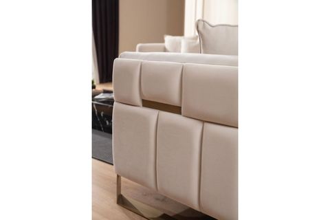 Panamera Koltuk Takımı, Krem İndirimli Mobilya