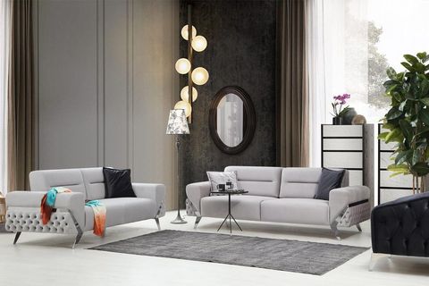 Planet Koltuk Takımı, Gri İndirimli Mobilya