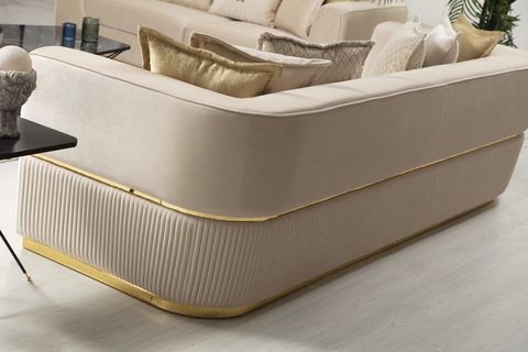 Lorenzo Koltuk Takımı, Krem İndirimli Mobilya