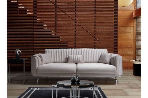 Prestij Koltuk Takımı, Siyah Krem İndirimli Mobilya