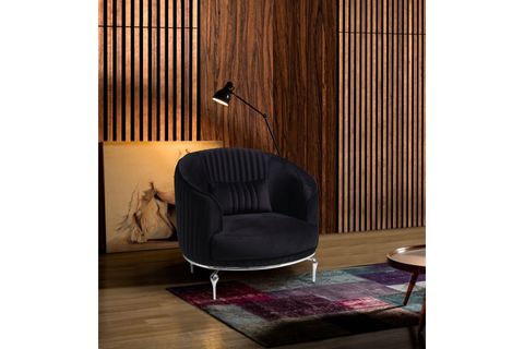 Prestij Koltuk Takımı, Siyah Krem İndirimli Mobilya