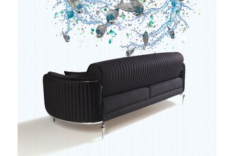 Prestij Koltuk Takımı, Siyah Krem İndirimli Mobilya