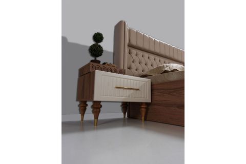 Bodrum Yatak Odası Takımı, Sürgü Kapaklı İndirimli Mobilya