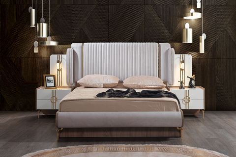 Dolunay Yatak Odası Takımı, 6 Kapaklı İndirimli Mobilya