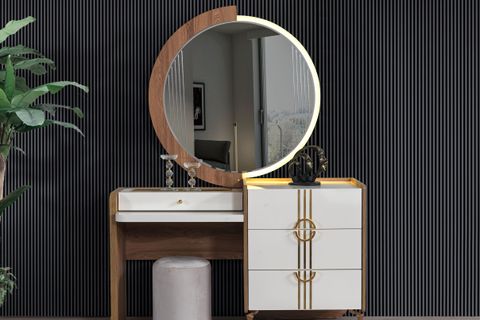 Dolunay Yatak Odası Takımı, 6 Kapaklı İndirimli Mobilya