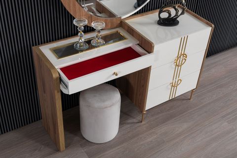 Dolunay Yatak Odası Takımı, 6 Kapaklı İndirimli Mobilya