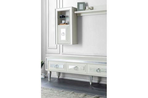 Tokyo Yemek Odası Takımı, Beyaz İndirimli Mobilya