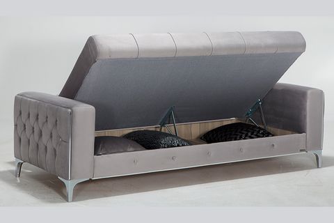 Vivaldi Salon Midi Koltuk Takımı, Gri Siyah İndirimli Mobilya