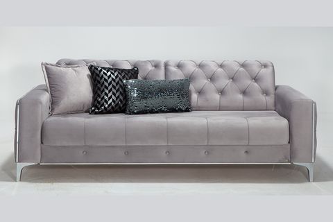 Vivaldi Salon Midi Koltuk Takımı, Gri Siyah İndirimli Mobilya