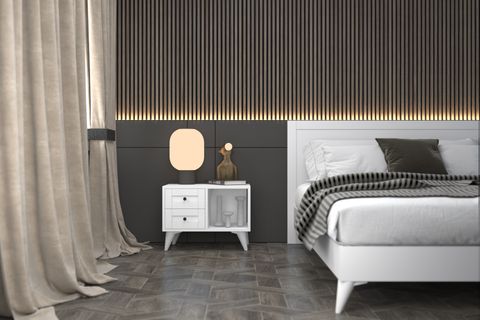 Night Tv Üniteli Yatak Odası Takımı, 5 Kapaklı İndirimli Mobilya