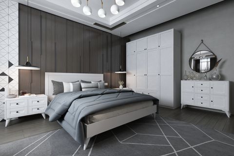 Miss Yatak Odası Takımı, 4 Kapaklı, Ytk-1001 İndirimli Mobilya