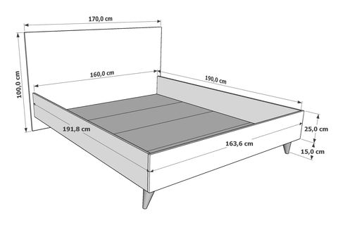 Miss Yatak Odası Takımı, 4 Kapaklı, Ytk-1001 İndirimli Mobilya