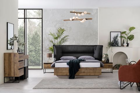 Karo Yatak Odası Takımı, Sürgü Kapaklı İndirimli Mobilya