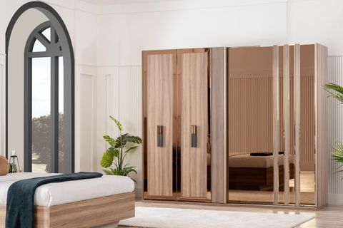 Line Yatak Odası Takımı, Sürgü Kapaklı İndirimli Mobilya