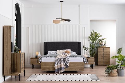 Trend Yatak Odası Takımı, Sürgü Kapaklı İndirimli Mobilya