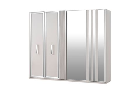 Line Luxury Yatak Odası Takımı, Sürgü Kapaklı İndirimli Mobilya