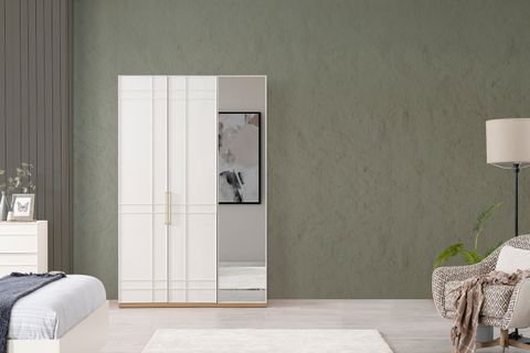 Huzz Yatak Odası Takımı, 5 Kapaklı İndirimli Mobilya