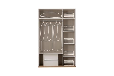 Huzz Yatak Odası Takımı, 5 Kapaklı İndirimli Mobilya