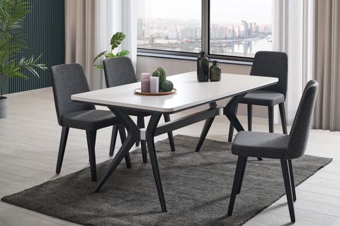 Karo Dolunay Yemek Odası Takımı İndirimli Mobilya