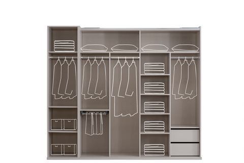 Karo Dolunay Yatak Odası Takımı, Sürgü Kapaklı İndirimli Mobilya