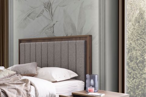 Huzz Yatak Odası, Ceviz, 5 Kapaklı İndirimli Mobilya